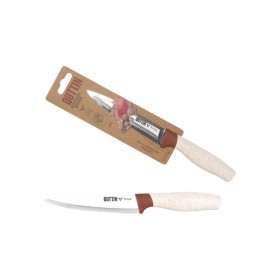 Coltello da Cucina Quttin Terra 13 cm (36 Unità)