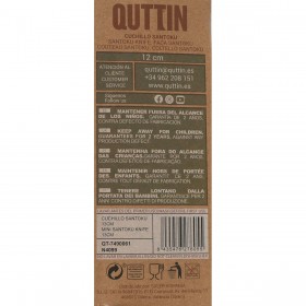 Coltello da Cucina Quttin Terra 13 cm (36 Unità)