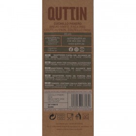 Coltello da Cucina Quttin Terra 20 cm (24 Unità)