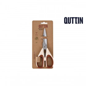 Forbici da Cucina Quttin Terra 21 cm 2,5 mm (16 Unità)