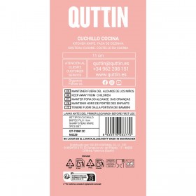 Coltello da Cucina Quttin Basic 11 cm 3 Pezzi (18 Unità)