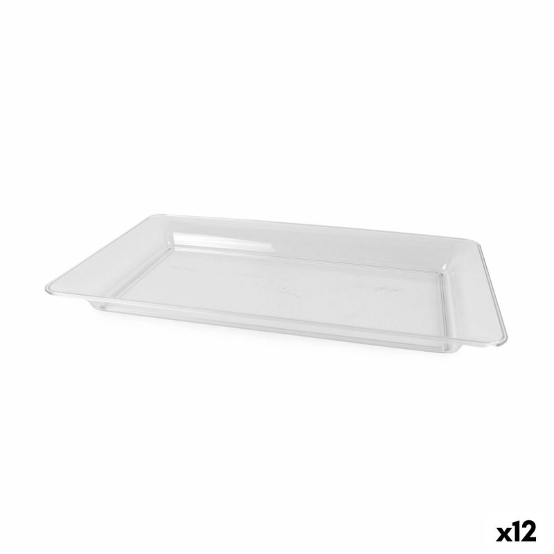 Vassoio per aperitivi Algon Rettangolare 46 x 28 cm (12 Unità)