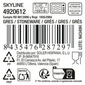 Tazza La Mediterránea Skyline 350 ml (24 Unità)