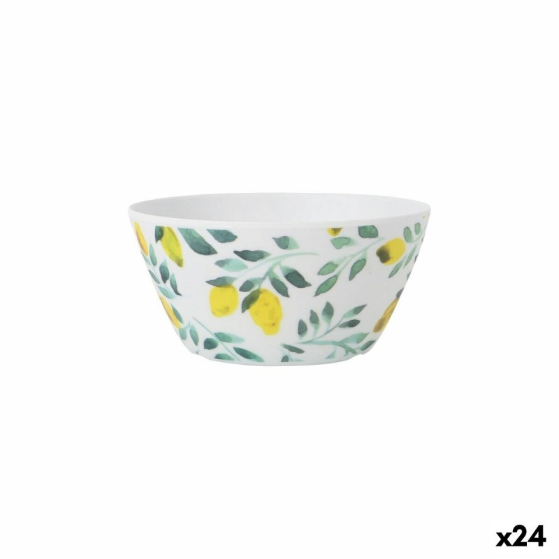 Ciotola per Aperitivi La Mediterránea Limone 15 x 8 cm (24 Unità)