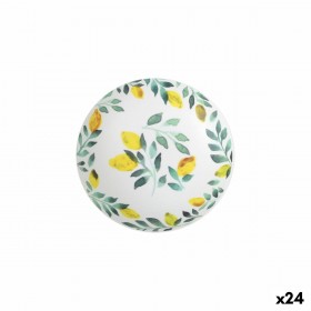 Piatto Fondo La Mediterránea Limone 21 x 5,3 cm (24 Unità)