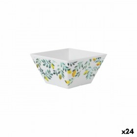 Ciotola per Aperitivi La Mediterránea Limone 13 x 13 x 7 cm (24 Unità)