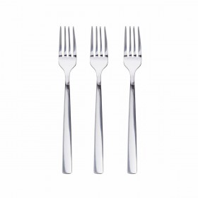 Set di Forchette da Dolce San Ignacio Earth SG7782 Acciaio inossidabile Brillante (3 Unità)