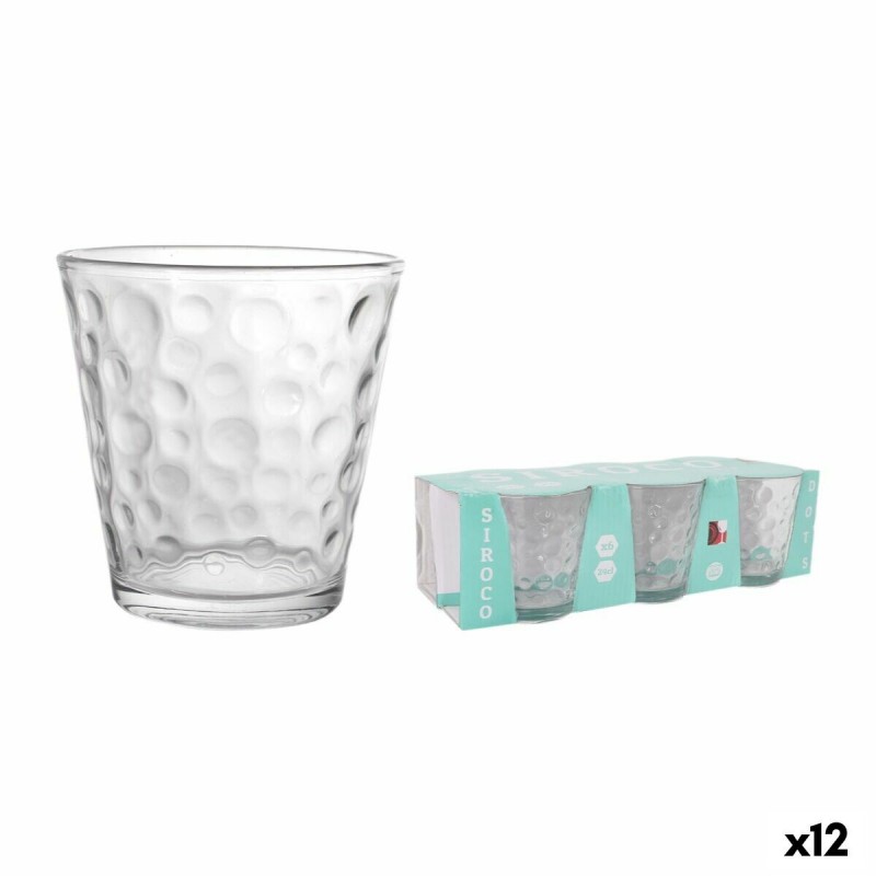 Set di Bicchieri La Mediterránea Siroco dots 6 Pezzi (12 Unità)