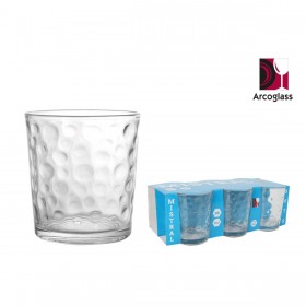 Set di Bicchieri La Mediterránea Mistral dots 6 Pezzi (12 Unità)