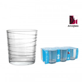Set di Bicchieri La Mediterránea Mistral lacey 6 Pezzi (12 Unità)