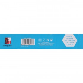 Set di Bicchieri La Mediterránea Mistral lacey 6 Pezzi (12 Unità)