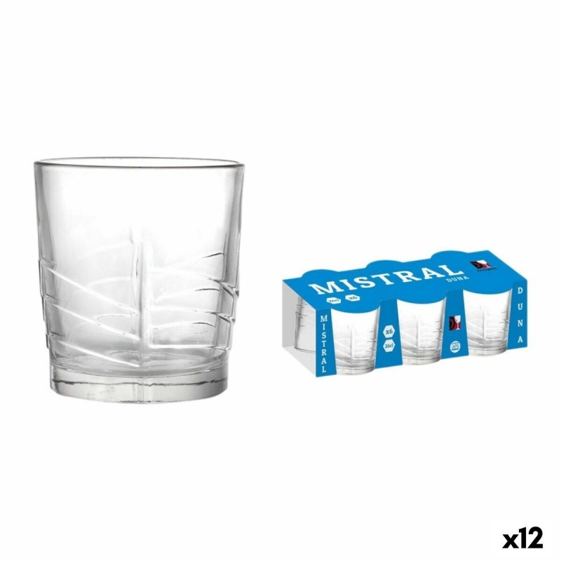 Set di Bicchieri La Mediterránea Mistral duna 6 Pezzi (12 Unità)