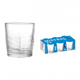 Set di Bicchieri La Mediterránea Mistral duna 6 Pezzi (12 Unità)