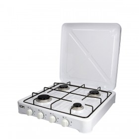 Cucina a Gas EDM 07422 Bianco 1500 W