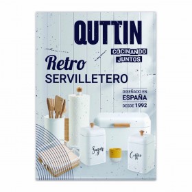 Portatovagliolo Quttin Metallo 22 x 22 x 6 cm (6 Unità)