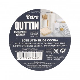 Barattolo in Metallo Quttin RETRO (6 Unità)