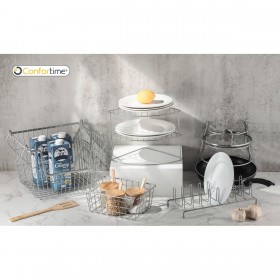 Supporto per Utensili da Cucina Confortime 33,5 x 13,5 x 9 cm (12 Unità)