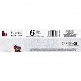 Set di Bicchieri La Mediterránea Suprem 6 Pezzi (12 Unità)