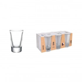 Set di Bicchierini da Chicchetto La Mediterránea Sena 6 Pezzi (24 Unità)