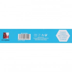 Set di Bicchieri La Mediterránea Mistral cubic 6 Pezzi (12 Unità)