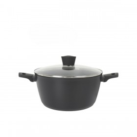 Casseruola con coperchio MasterChef 28 cm (4 Unità)