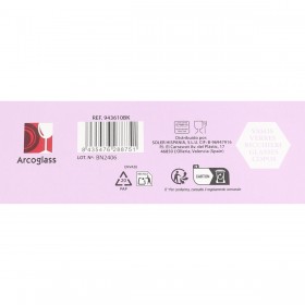 Set di Bicchieri La Mediterránea Silex plain 4 Pezzi (6 Unità)