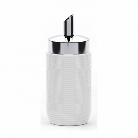 Portazucchero Valira 3404 Porcellana Bianco Cromato 250 ml