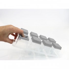 Formina per Cubetti di Ghiaccio Quttin 27 x 13 x 5 cm (18 Unità)
