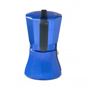 Caffettiera Italiana Oroley Petra Azzurro Alluminio 6 Tazze