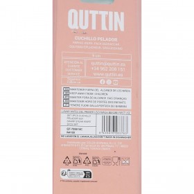 Set di Coltelli per Pelare Quttin Basic Multicolore Acciaio inossidabile 9 cm 3 Pezzi (18 Unità)