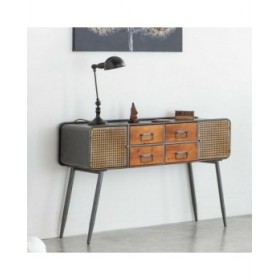 Credenza Alexandra House Living Marrone Ferro 38 x 79 x 120 cm