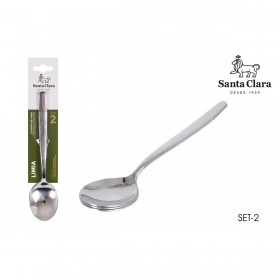 Cucchiaio da Dolce Quttin Limia 2 Pezzi (6 Unità)