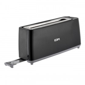 Tostapane EDM 07798 Black Design 900 W Lunga