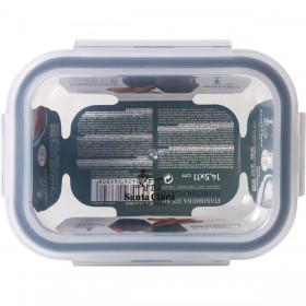 Porta pranzo Ermetico Santa Clara Trasparente Rettangolare 375 ml (12 Unità)