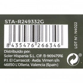 Porta pranzo Ermetico Santa Clara Trasparente Rettangolare 2,4 L (4 Unità)