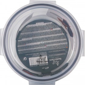 Porta pranzo Ermetico Santa Clara Trasparente Ø 17 cm 0,9 l (6 Unità)
