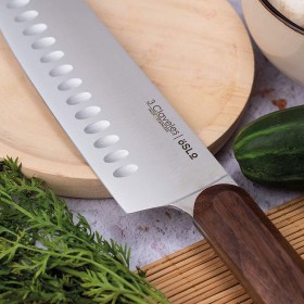 Coltello Santoku 3 Claveles Oslo Acciaio inossidabile 17,5 cm