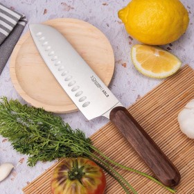 Coltello Santoku 3 Claveles Oslo Acciaio inossidabile 17,5 cm
