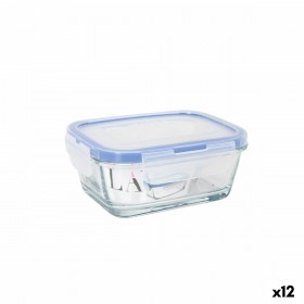 Porta pranzo Ermetico LAV Grigio Trasparente 0,4 l (12 Unità)