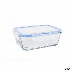 Porta pranzo Ermetico LAV Grigio Trasparente 0,8 L (12 Unità)
