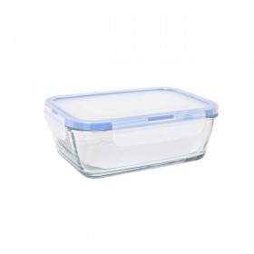 Porta pranzo Ermetico LAV Grigio Trasparente 0,8 L (12 Unità)