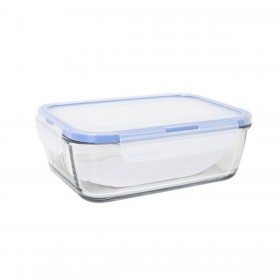 Porta pranzo Ermetico LAV Grigio Trasparente 1,2 L (12 Unità)