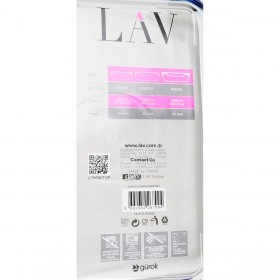 Porta pranzo Ermetico LAV Grigio Trasparente 1,9 L (8 Unità)
