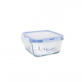 Porta pranzo Ermetico LAV Azzurro Trasparente 375 ml (12 Unità)