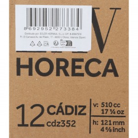 Bicchiere di acqua LAV Cadiz 510 ml (12 Unità)