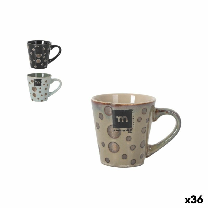 Tazza di caffè e tè La Mediterránea 100 ml Luna (36 Unità)