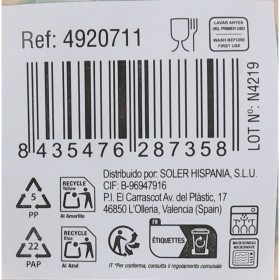 Tazza di caffè e tè La Mediterránea Lunas 220 ml Luna (24 Unità)