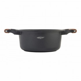 Casseruola con coperchio Oroley Nature Legno 20 cm Alluminio fuso