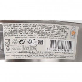 Ciotola MasterChef Acciaio inossidabile 1,2 L 19 x 7,5 cm (24 Unità)
