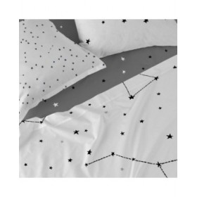 Lenzuolo Superiore HappyFriday Blanc Constellation Multicolore 180 x 270 cm (Stelle)